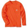 Carhartt Carhartt Force Cotton Langarmshirt, orange, Größe L
